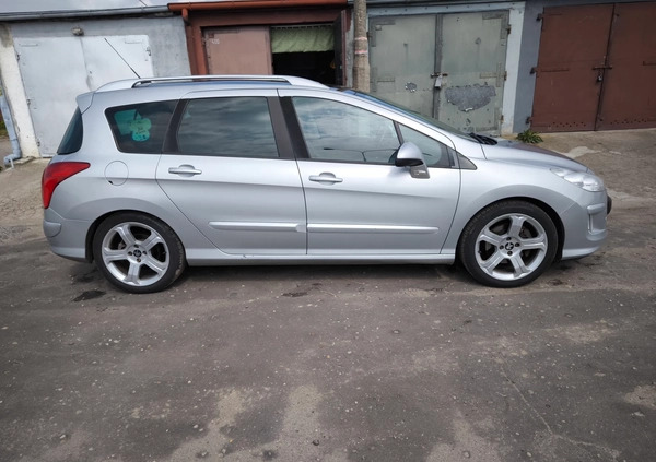 Peugeot 308 cena 13900 przebieg: 234000, rok produkcji 2008 z Konin małe 352